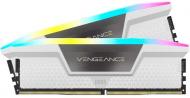 Оперативная память Corsair DDR5 SDRAM 32 GB (2x16GB) 6000 MHz (CMH32GX5M2B6000C40W) Vengeance RGB White