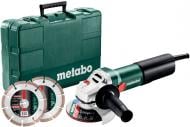 Болгарка (угловая шлифмашина) Metabo WEQ 1400-125 SET 600347510