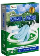 Стиральный порошок для ручной стирки Wash&Free Горная свежесть 0,4 кг