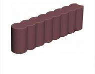 Бордюр Золотий Мандарин парковий круглий повний прокрас (завод) коричневий 500х250х80 мм (10408911)