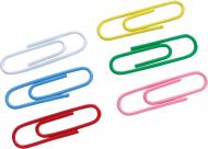 Скрепки цветные 28 мм 100 шт 10 упаковок Axent Скрепки цветные 28 мм 100 шт 10 упаковок Axent