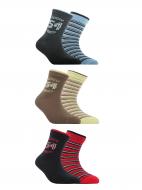 Шкарпетки дитячі для дівчатокдля хлопчиків Conte-Kids CK TIP-TOP (2 пари) 7С-91СП 701 р.16 блакитний