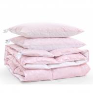 Набор пуховой №2133 Bio-Pink Зима 70% пух (одеяло и подушки 50х70 средние) 200x220 см MirSon розовый