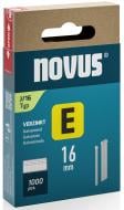 Цвяхи для ручного степлера Novus 16 мм тип J 1000 шт. 044-0089
