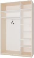 Корпус шкафа-купе Стандарт VIP-master 1600x600x2400 мм дуб молочный