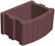 Лоток Золотий Мандарин Цветочница квадратный (завод) Коричневый 500х250х400 мм (10408923)