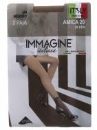 Шкарпетки жіночі Immagine Amica 20 den р.one size Neutro 2 шт.