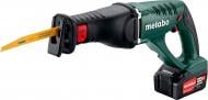 Пила сабельная Metabo аккумуляторная ASE 18 LTX 4,0 Ач 602269610