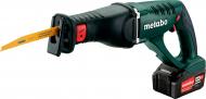 Пила сабельная Metabo аккумуляторная ASE 18 LTX 5,2 Ач 602269650