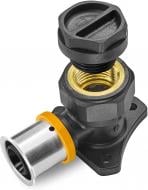 Отводы KAN PPSU Press 90° фиксированное с ушками (с заглушкой) 20хG1/2"