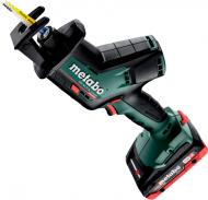 Пила сабельная Metabo акумуляторная SSE 18 LTX BL Compact 2XLIHD 4,0 Ah 602366800