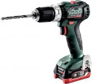 Шуруповерт ударний акумуляторний Metabo PowerMaxx SB 12 BL каркас MetaLoc 2xLiHD 4.0 Аг 601077800