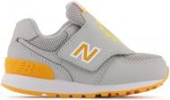 Кроссовки New Balance IV574CHG р.24 серые с желтым