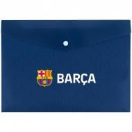 Папка на кнопці А4 FC Barcelona KITE