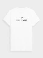 Футболка 4F TSHIRT M539 4FSS23TTSHM539-10S р.S белый
