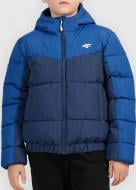 Куртка для мальчиков зимняя 4F DOWN JACKET M0915 4FJWAW26TDJAM0915-30S р.134 синяя