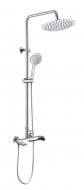 Душевой набор Rubineta Olo + Ultra-10/K (SW) выдвижной излив 625125