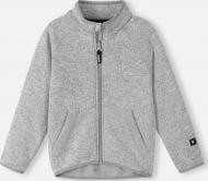 Кардиган унисекс Reima Hopper р.134 серый 5200050A-9150