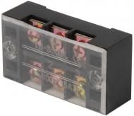 Колодка клеммная защищенная E.NEXT e.tc.protect.35.3 черный p056011