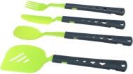 Набір столових приборів Summit 4PC Cutlery & Spatula Set Lime