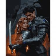 Картина по номерам Шипы и розы Фейра и Ризонт 40x50 см Santi