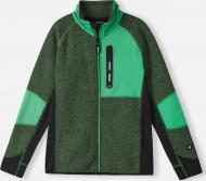 Кардиган для хлопчика Reima Liukuen р.134 темно-зелений 5200046A-8510