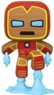 Фигурка Funko POP! Bobble Marvel Holiday Gingerbread Iron Man 50658 (FUN25491630)