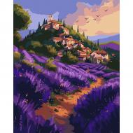 Картина по номерам Лаванда Прованса 40x50 см Santi