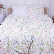 Комплект постельного белья Сатин 22-1352 Language of flowers 220х240 см мультиколор MirSon