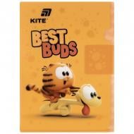 Папка куточок з клапаном А4 Garfield -2 KITE