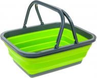 Кошик Summit 17,5 л Pop Folding Basket Lime/Grey