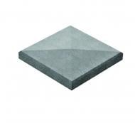 Крышка на столб четырехскатная (завод) 380x380x70 мм серый Золотий Мандарин (90119748) Крышка на столб четырехскатная (завод) 380x380x70 мм серый Золотий Мандарин (90119748)