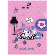 Папка уголок с клапаном А4 Kuromi-2 KITE