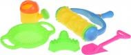 Игровой набор Same Toy для игр с песком с валиком желтый 5 предметов HY-1905WUt