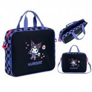 Сумка-портфель Kuromi A4 на молнии HK26-589-1 KITE