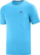 Футболка Salomon AGILE TRAINING TEE M LC1508100 р.S голубой