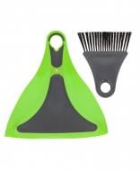 Совок + щітка Pop Flexi Dustpan And Brush Lime Summit