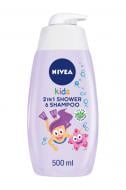 Гель для душу дитячий Nivea 2 в 1 для дівчаток 500 мл