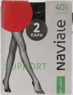 Колготки Naviale 1003 SUPPORT 2 пари 40 den nero 5 чорний