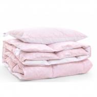 Набор пуховой №2150 Bio-Pink Зима 50% пух (одеяло и подушка 50х70 средняя) 200x220 см MirSon розовый