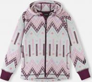Кардиган для девочки Reima Northern р.134 темно-бордовый 5200044A-4963