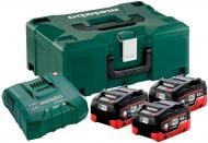 Зарядний пристрій Metabo Basic-Set 3 x LiHD 8,0 А-час + ASC Ultra + Metaloc 685134000