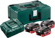 Зарядное устройство Metabo 3x5.5 Ач 18 В LiHD + MetaLoc 685169520