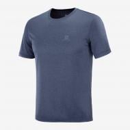 Футболка Salomon EXPLORE TEE M LC1500700 р.S синій