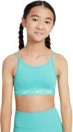 Бра Nike G NK DF ONE BRA FD2276-300 р.M бирюзовый