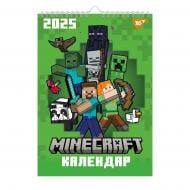 Календар настінний YES Minecraft 2025