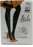 Колготки SIELA T-BAND 40 den nero р. 5 черный