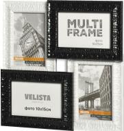 Мультирамка Velista 31D-bw 4 фото 10x15 см черно-белый