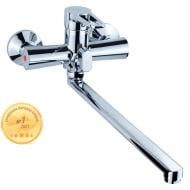 Смеситель для ванны Aquatica HK 35 мм гусак прямой 350 мм дивертор встроенный картриджный (9732220)