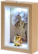 Рамка для фотографии со стеклом Velista 19L-15007-3v 10x15 см дерево светлое